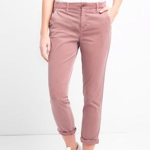 NEW Girlfriend Twill Stripe Chinos